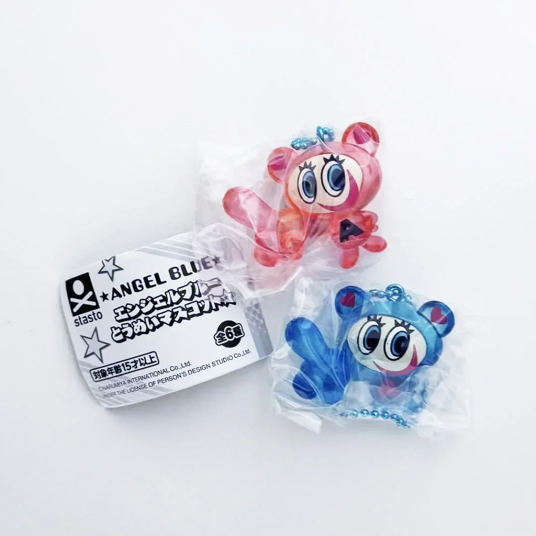 Ángel Azul Portaobjetos cochecito – Figuras azul bebé - imagen 3