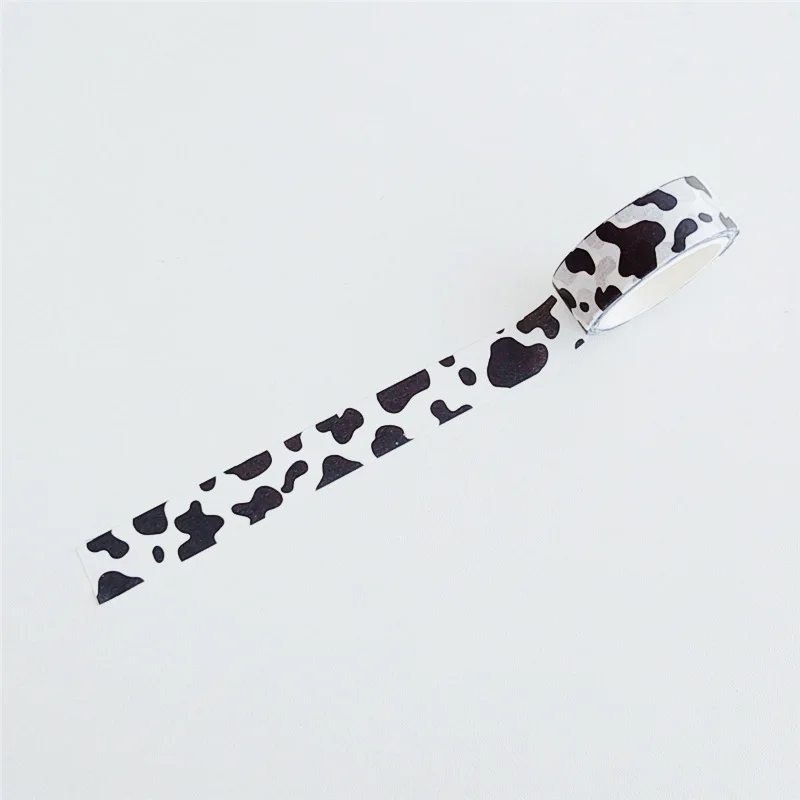 Cinta washi con estampado leopardo para manualidades infantiles - imagen 3