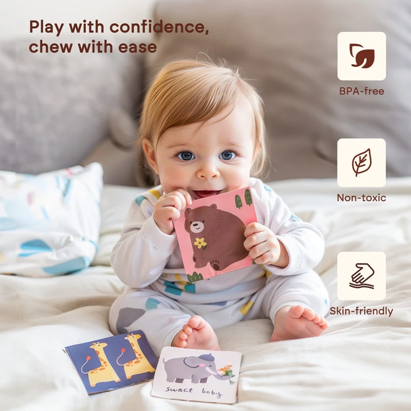 Juguetes Montessori para bebés, caja de pañuelos mágicos, juguetes sensoriales de actividades de aprendizaje educativo para niños, juego de mesa ocupado para ejercicio con los dedos - imagen 2