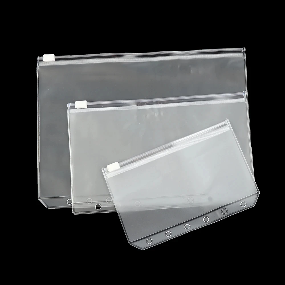 Bolsas de almacenamiento transparentes con cremallera para documentos - imagen 2