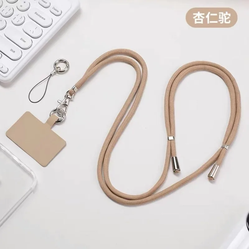 Cordones cruzados para teléfono con parche, correa ajustable para teléfono móvil, cordón para el cuello, correa para colgar en teléfono móvil - imagen 5