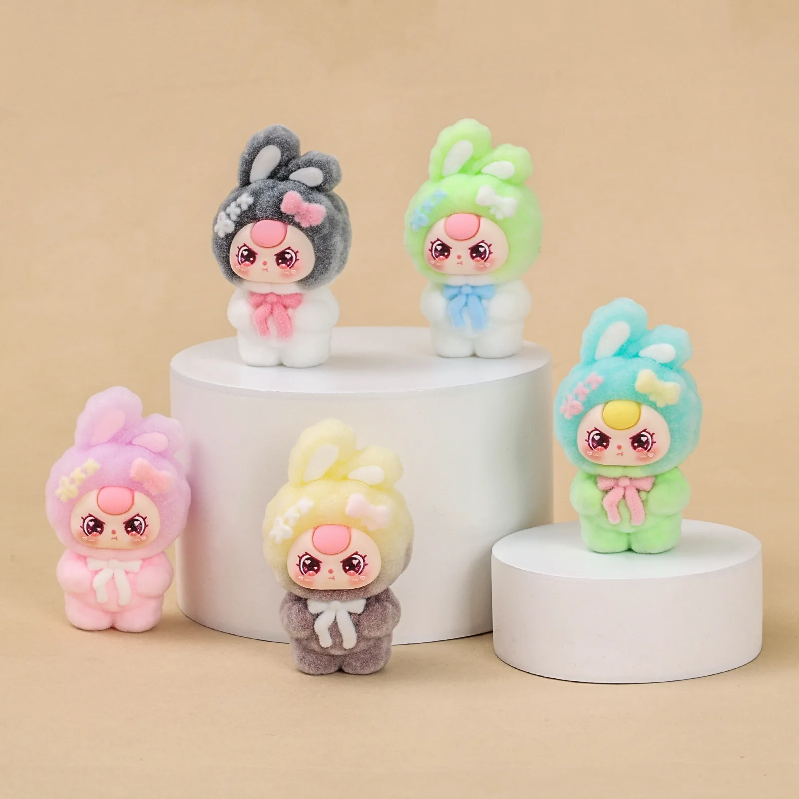 10 unids/set bebé tres figuras de juguete Mini estatuilla de gato decoración de escritorio modelo adornos juguetes niños niñas regalos de navidad - imagen 5