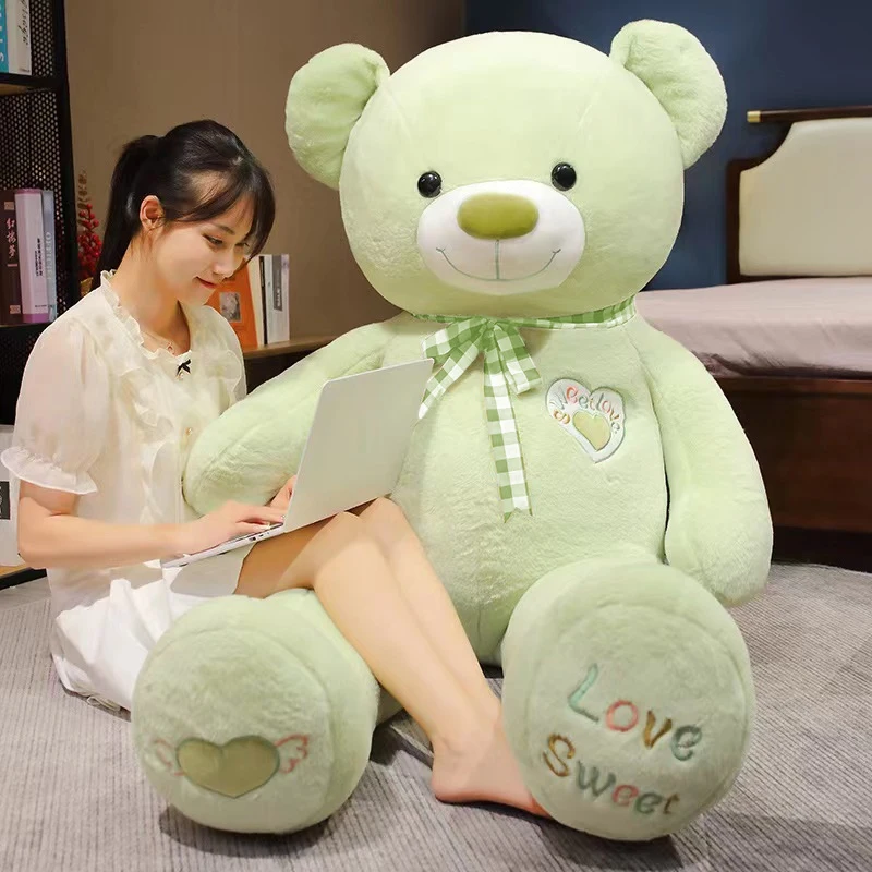 Oso de peluche grande de abrazo suave XXL para niños – Cojín animal - imagen 2
