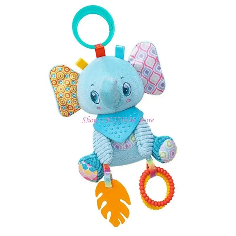 Juguete Animal para desarrollo cognitivo R6FD, para decoración guardería, con gancho seguro rápido y función estimulación - imagen 4