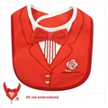 09 red embroidered