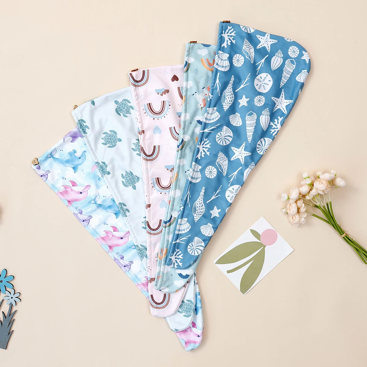 Gorro de pelo seco para padres e hijos, toalla de secado de pelo súper absorbente para mujeres, padres y niños, pelo largo y grueso rizado, 1 ud. - imagen 2