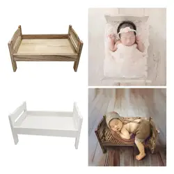 Mueble de madera estilo vintage para fotos bebé