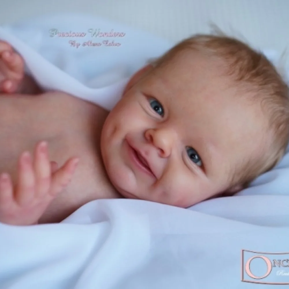 21 인치 비닐 다시 태어난 인형 키트 Shaya 도색되지 않은 조립되지 않은 빈 인형 부품 소녀를위한 DIY 아기 금형