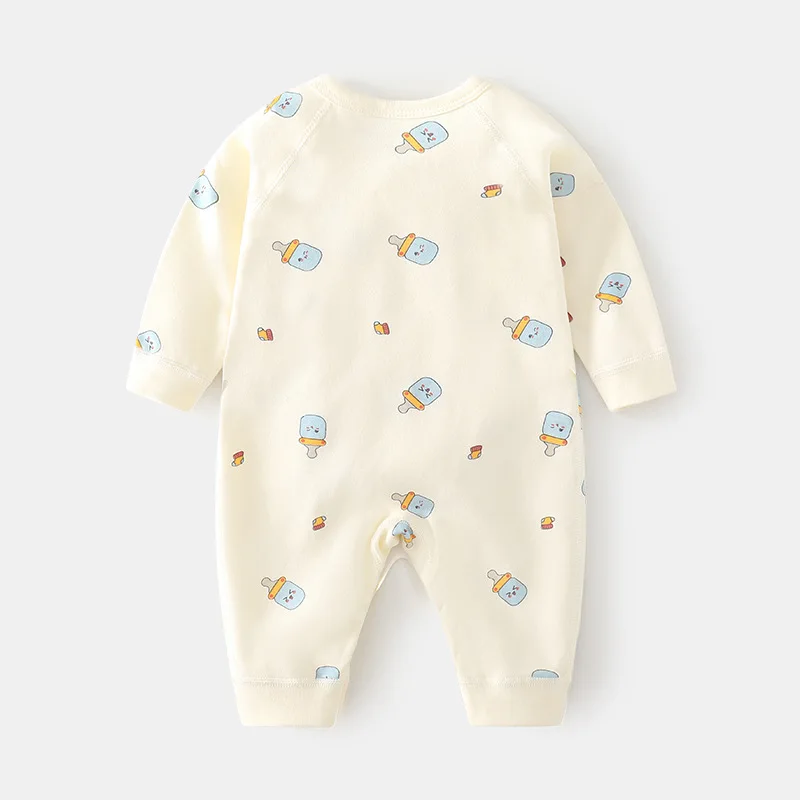 Pelele de algodón para recién nacido – Mono estampado unisex - imagen 2