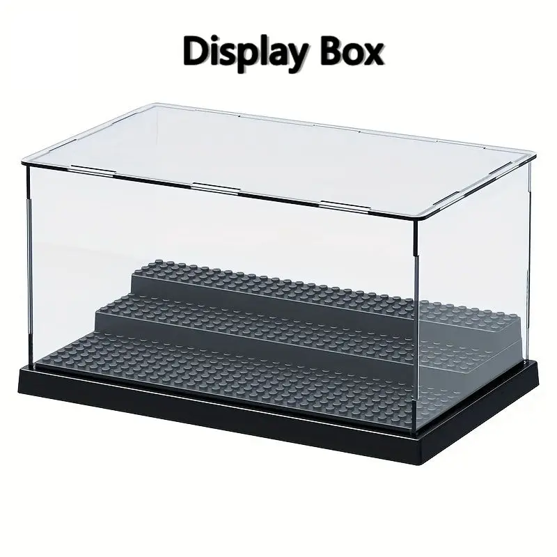 Caja antipolvo acrílica para bloques de construcción