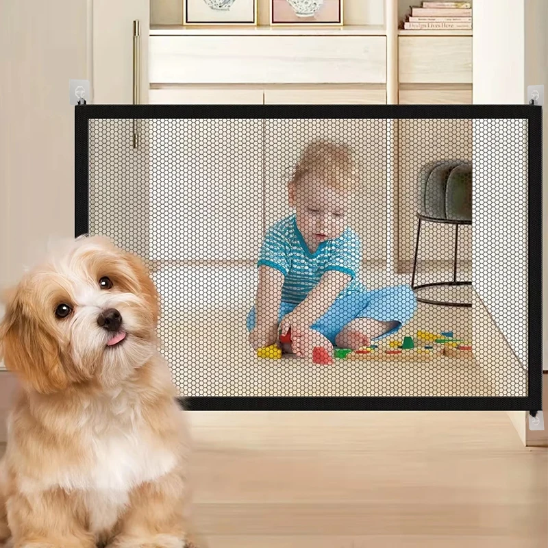 Barandilla de aislamiento para niños, balcón, red de protección de seguridad duradera, valla de cubierta, malla fina, barrera interior de perforación multiusos - imagen 2