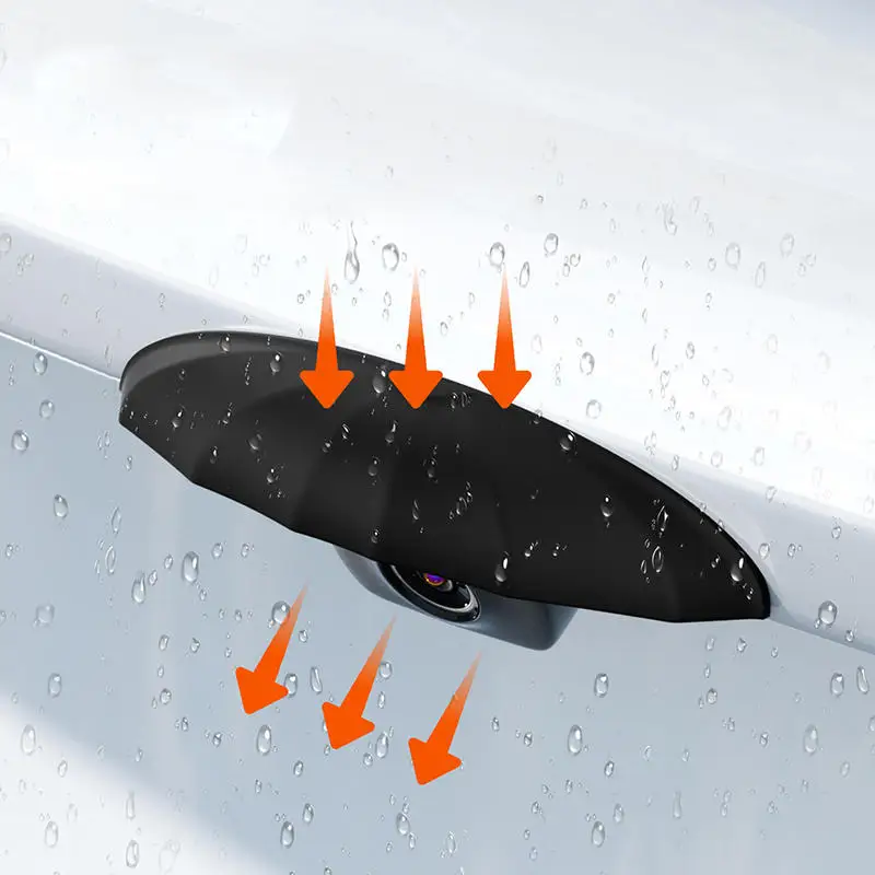 Protector contra la lluvia para cámara trasera de automóvil, Protector de protección impermeable, accesorios para coche, cubierta para la lluvia para cámara trasera de coche - imagen 2