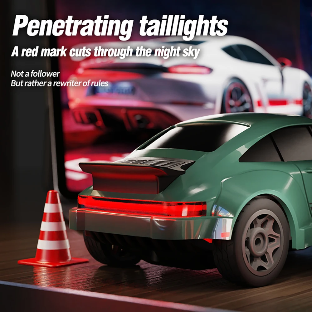 Coche teledirigido infantil con luces LED y control 2,4G - imagen 2