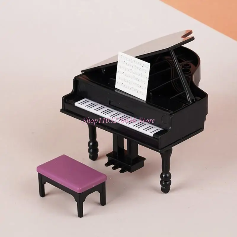 Instrumento piano R6FD Play For Kids Rol Mobness Modelo Toy 1:12 Escala - imagen 3