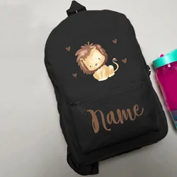 Mochila escolar infantil con nombre personalizado
