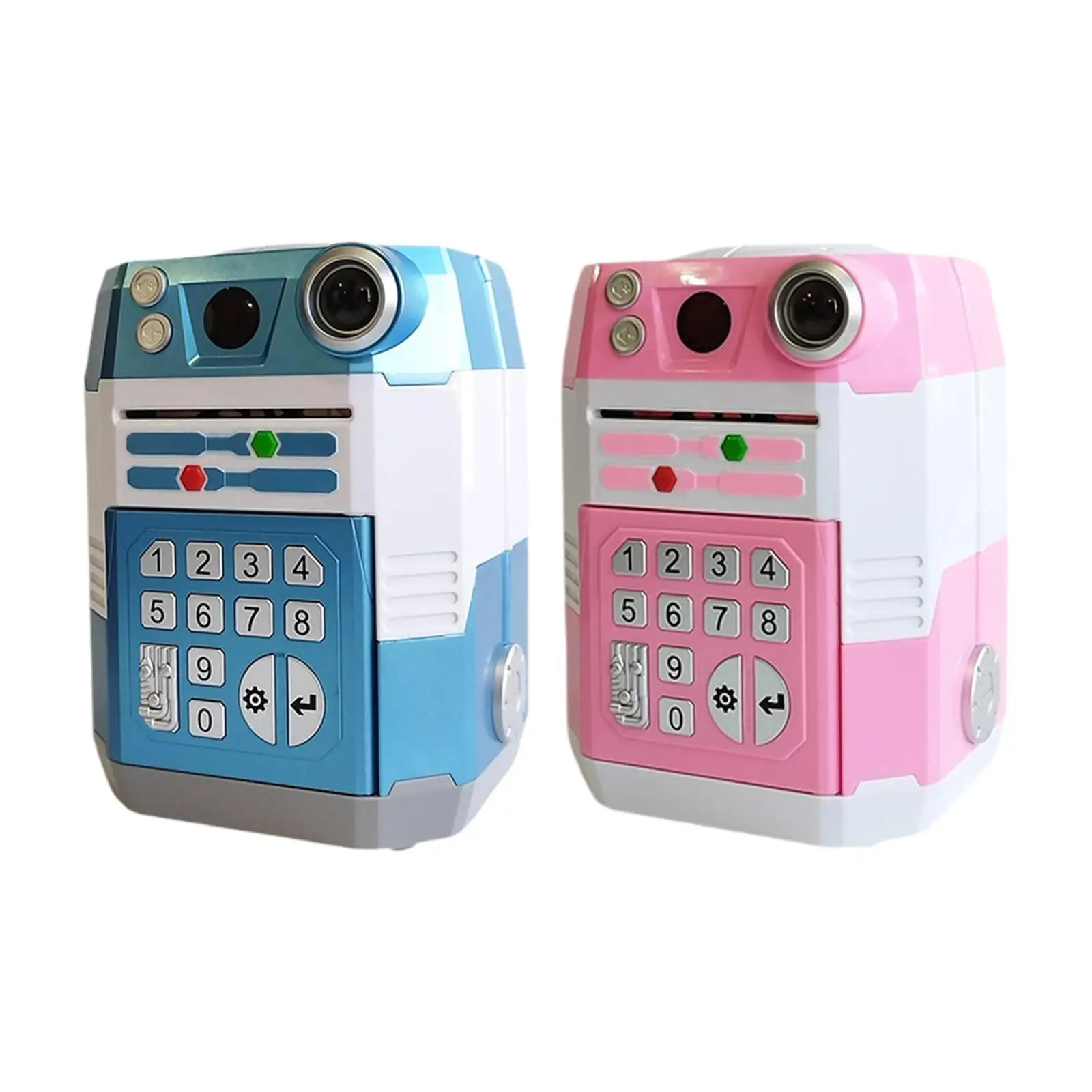 Electronic ATM Piggy Bank Security Box Electronic Money Saving Box for Children Age 3-8 Years Kids Girls Boys Birthday Gift