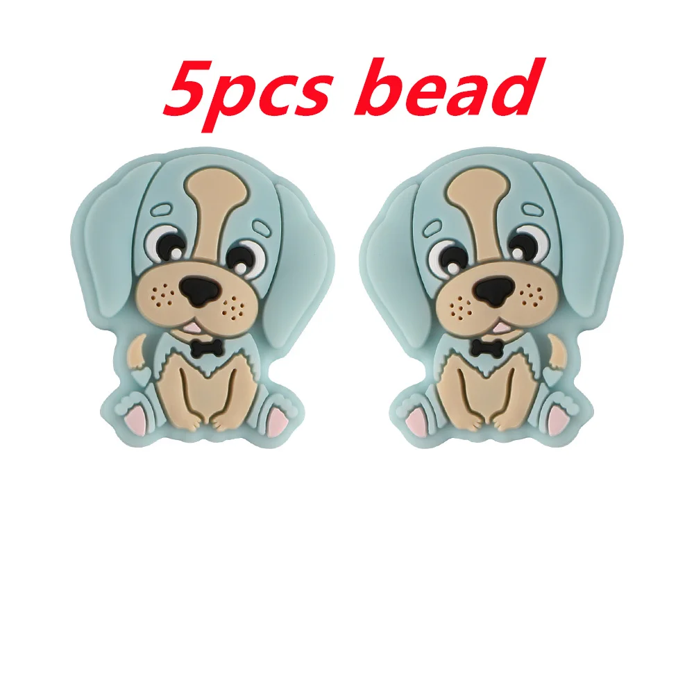 5pcs powder blue