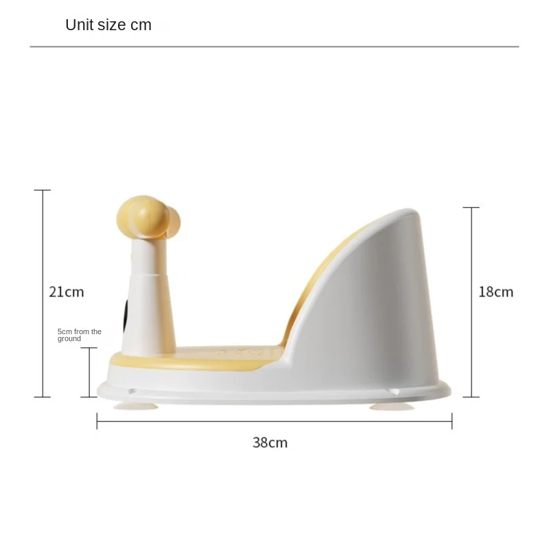 Asiento antideslizante térmico para bañera de bebé - imagen 4