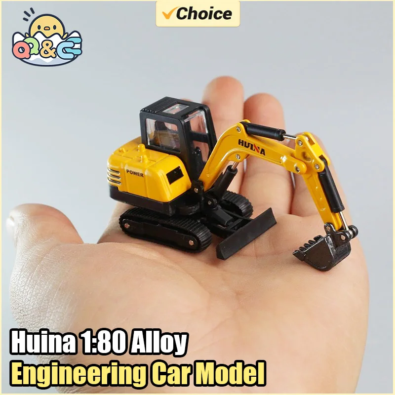 Huina 1:80 Conjunto Vehículos Juguete Construcción Para Niños - imagen 4
