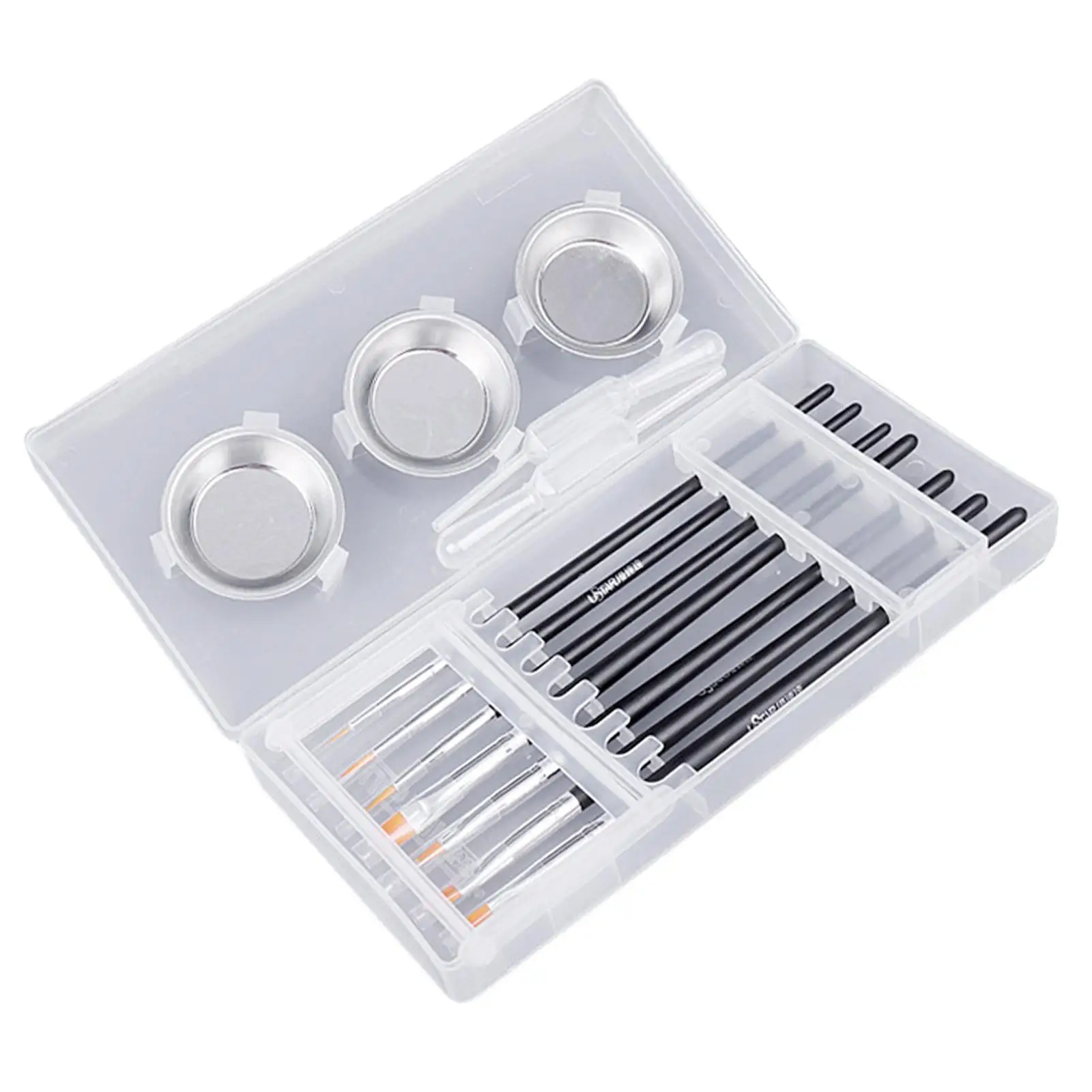 Painting Brush Palette Set Model Coating Tool for Model Painting Hobby Paint