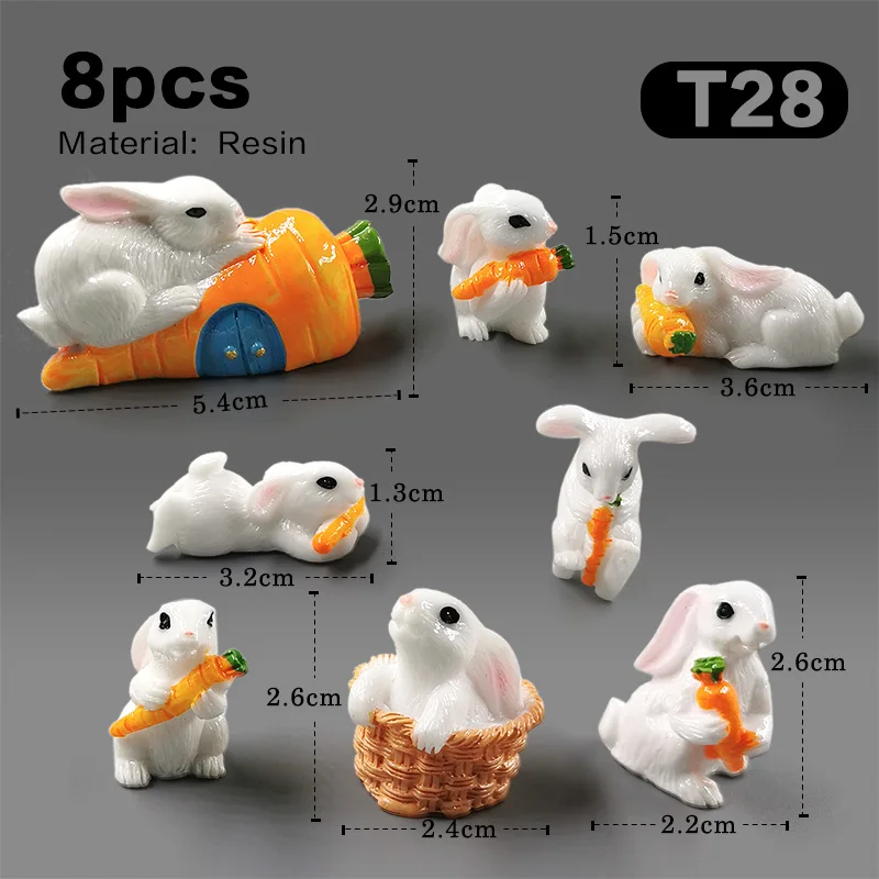 8pcs Rabbit-T28