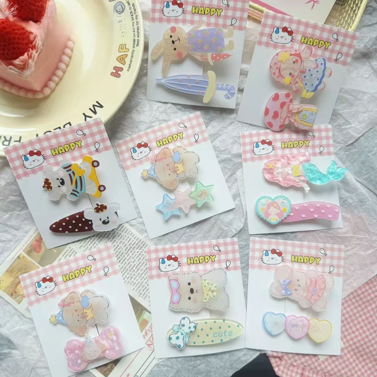Horquillas infantiles de animales – Accesorios decorativos para niña - imagen 3