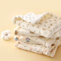Almohada plana para recién nacido de 0 a 6 a 12 meses, almohada pequeña de terciopelo Doudou calmante para bebé, almohada infantil universal para las cuatro estaciones