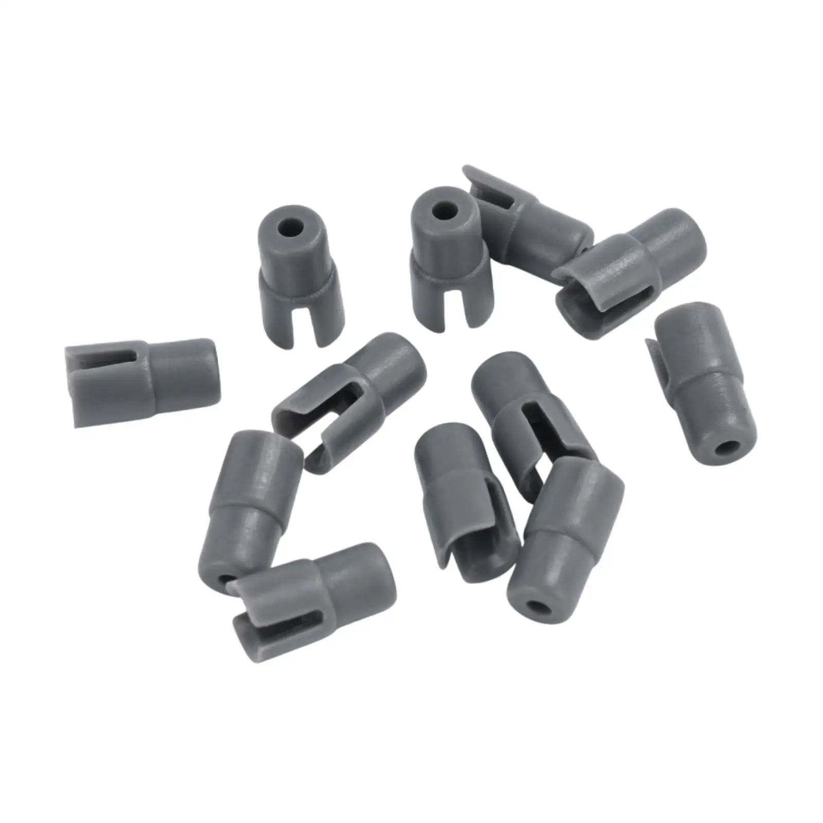 12Pcs 1/87 HO Scale Shaft Coupler Sand Table Train Accessories for Trains
