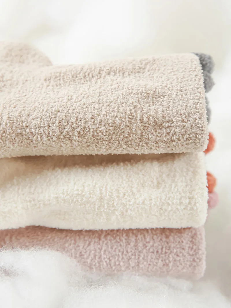 3 pares por lote MILANCEL calcetines de invierno para bebé 0-5T lindos calcetines acolchados de lana para niñas calcetines antideslizantes gruesos de dibujos animados para niños - imagen 3