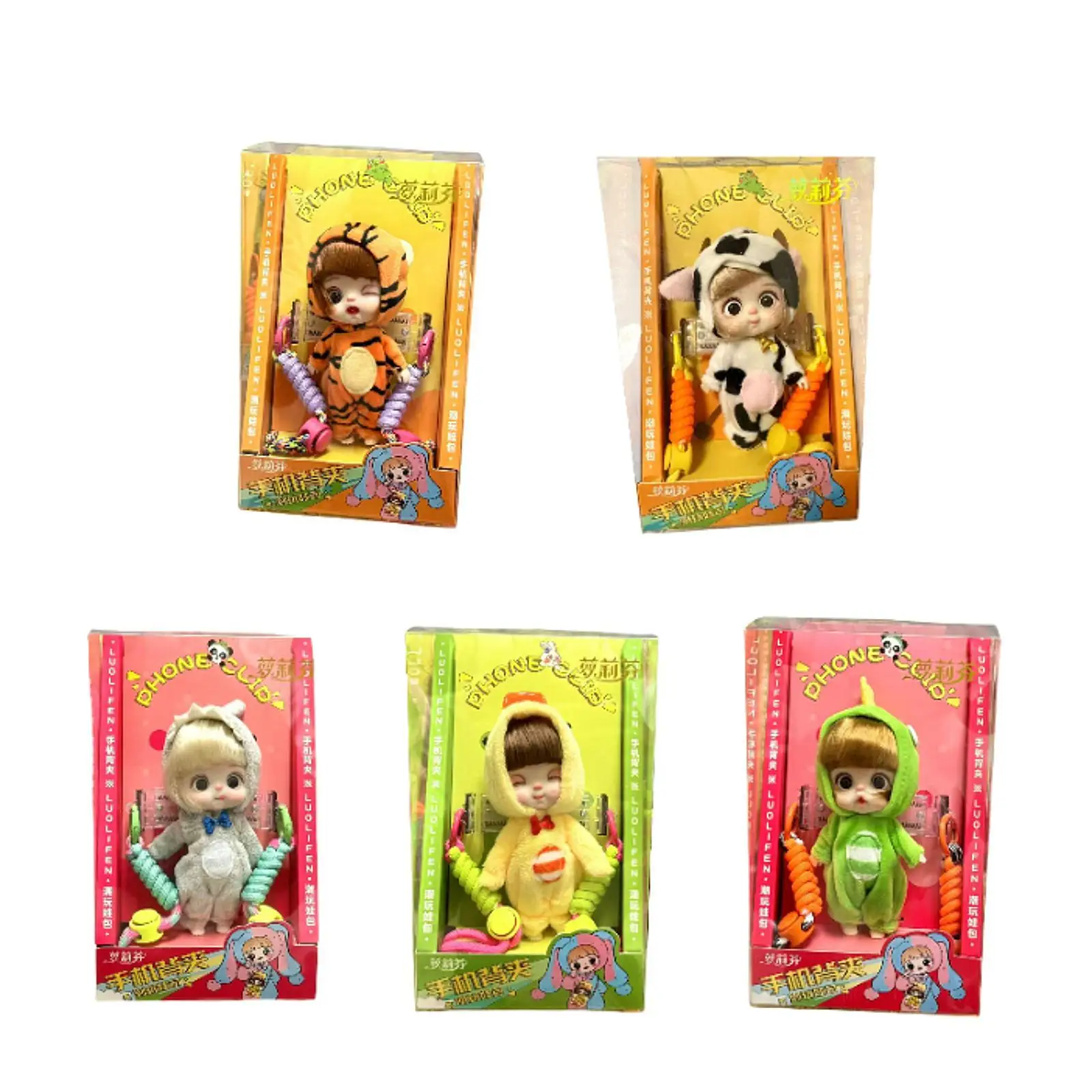 Cute Doll Sleeping Bag Doll Trendy Kids Backpack Lovely Birthday Gift for Favor