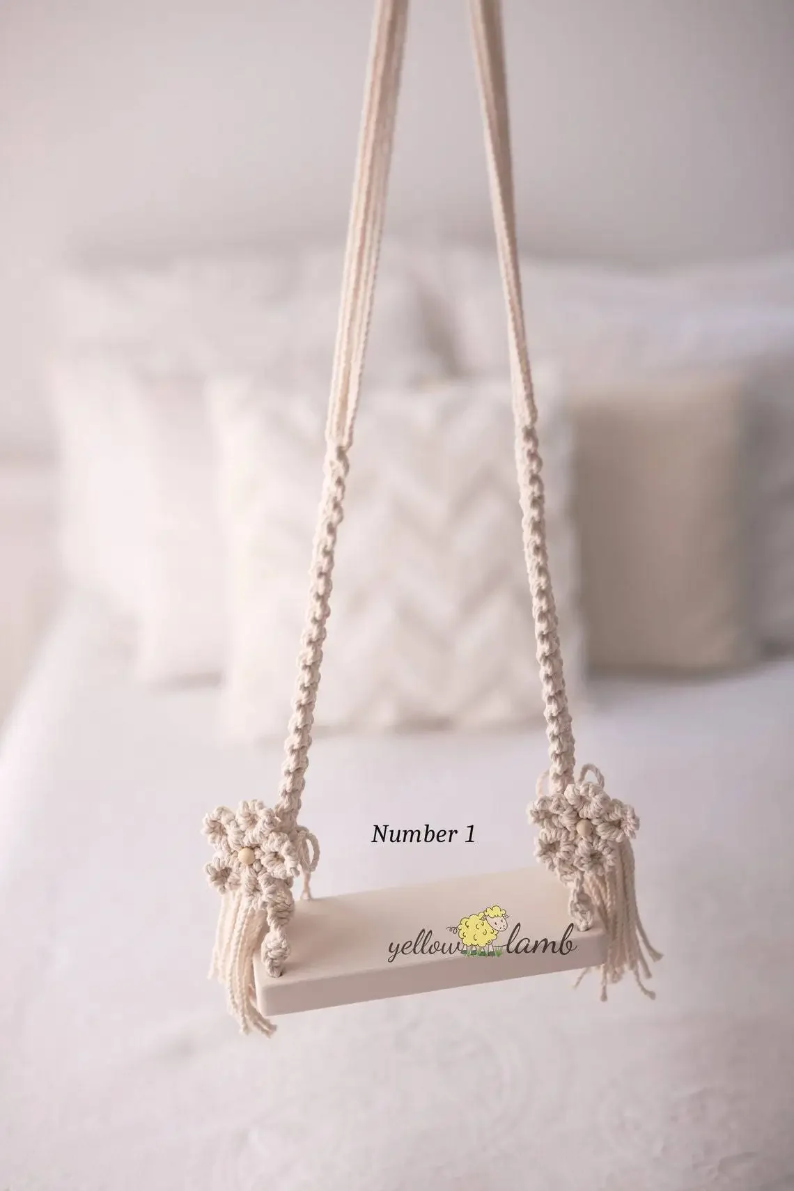 white swing