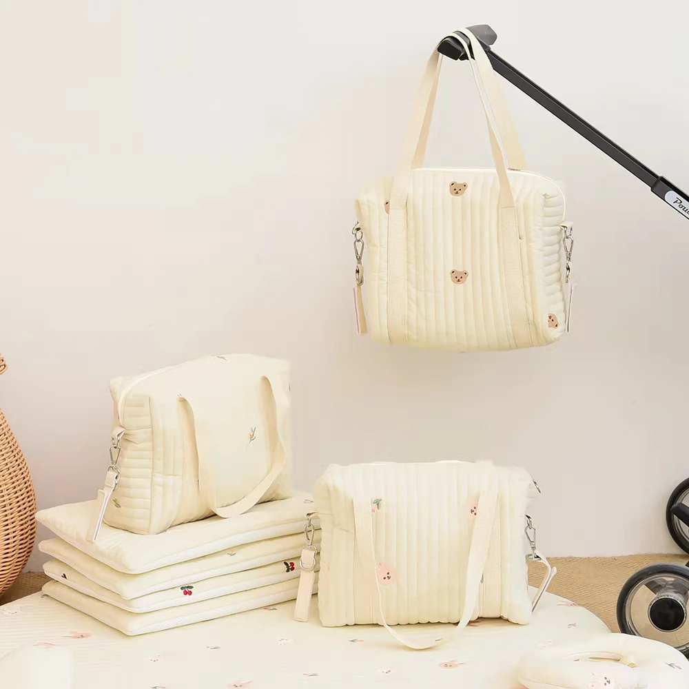 Bolsa muda bordada para cochecito de bebé - imagen 3