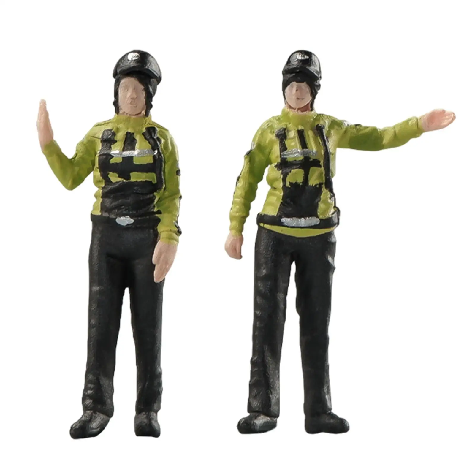 1/64 Scale Miniature Figure Pretend Play Toy Resin Hand Painted Figurines