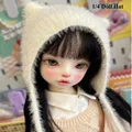 1-4 Doll White Hat