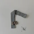 grey dot bow
