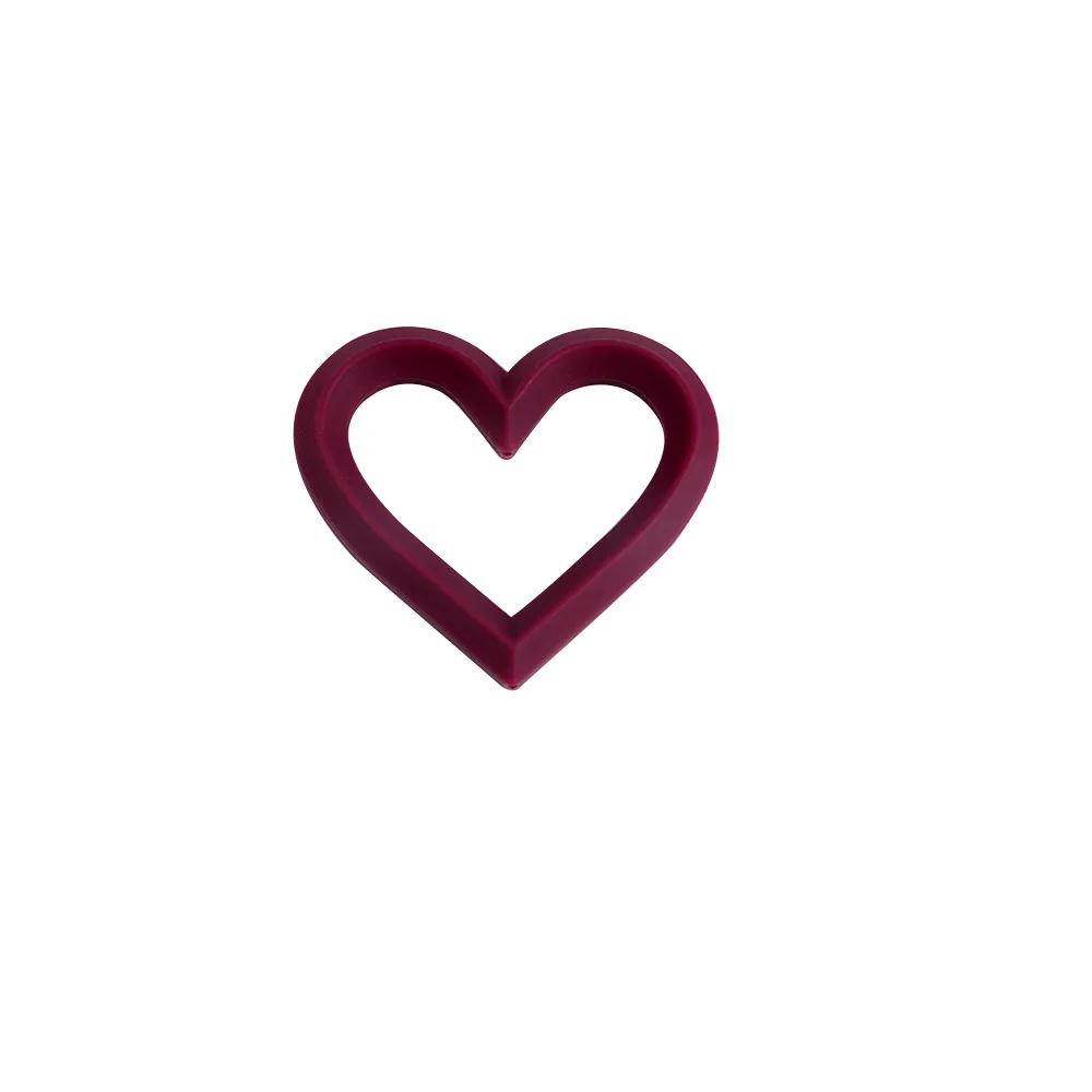 5pcs Wine red