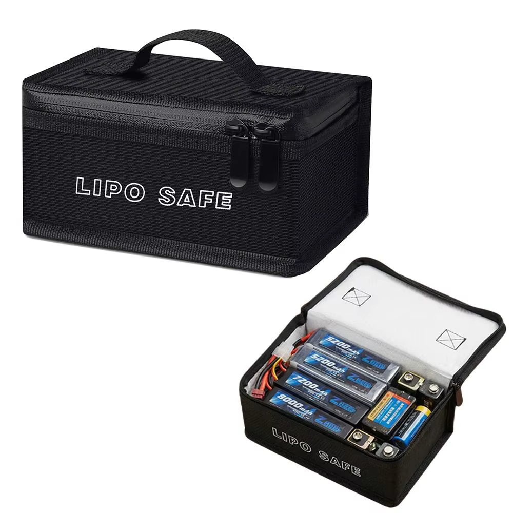 Bolsa ignífuga para baterías Lipo – Funda protectora antiexplosión - imagen 5