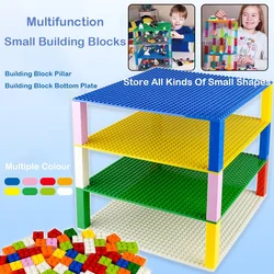 Base de construcción infantil reversible – Compatible con Lego