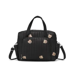 Bolsa de pañales estilo coreano colgante grande viaje para cochecito