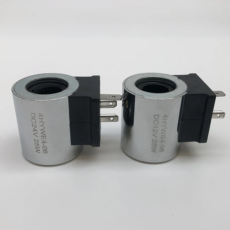 Bobina de válvula solenoide hidráulica para corriente continua DC