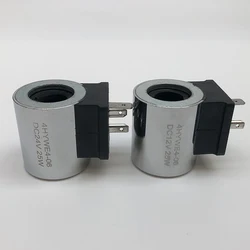 Bobina de válvula solenoide hidráulica para corriente continua DC