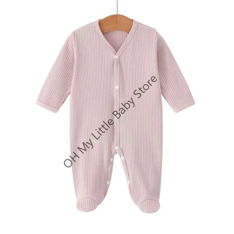 M76C Mameluco infantil cómodo y enfocado que incluye cubierta para los pies y cierres a presión para uso los padres sin - imagen 3