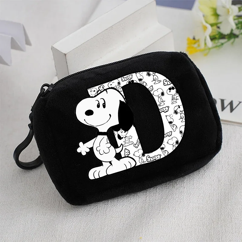 Monedero Snoopys para niños y niñas, billetera portátil bonita con estampado de dibujos animados de Anime, bolsa de almacenamiento para tarjetas de identificación, nuevos regalos de cumpleaños para niños - imagen 4