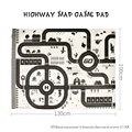 Road map 130X100CM