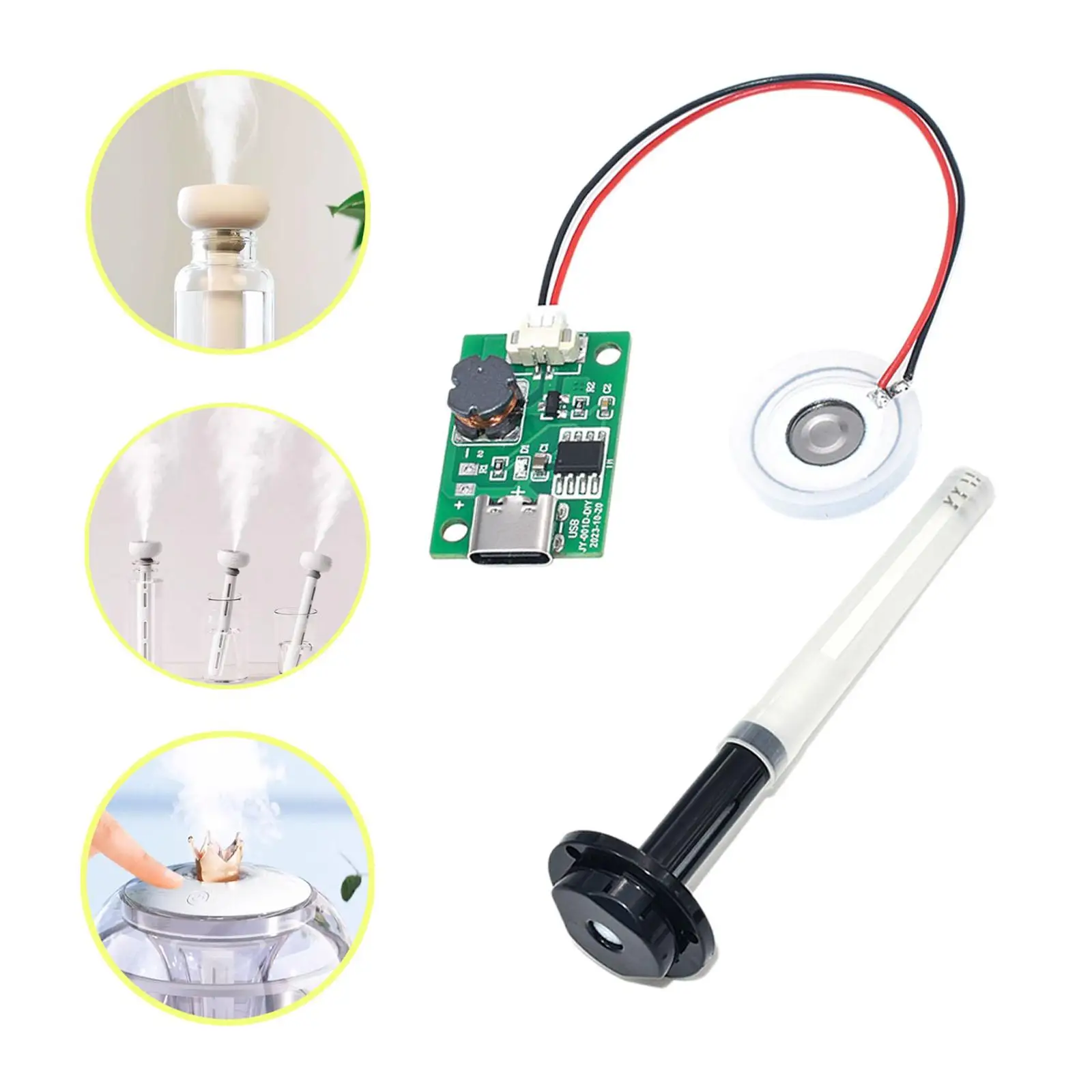 Circuit Board Mini Oscillating for Perfume Atomizer Fogger Easily Install Mist Atomizer Good Performance Atomization Disc 1Set