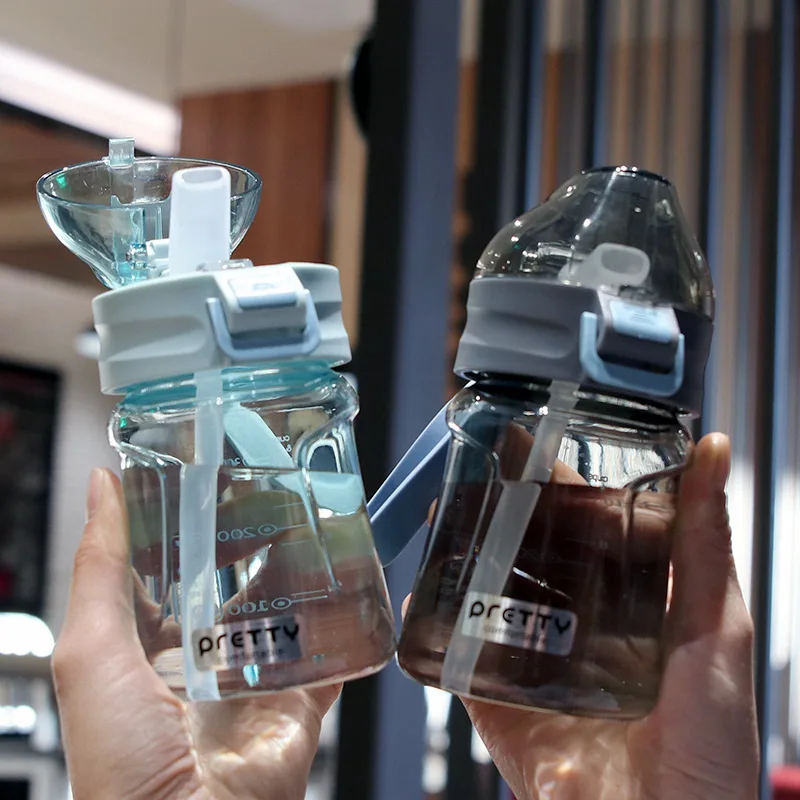 Botellas agua - Pajita niños