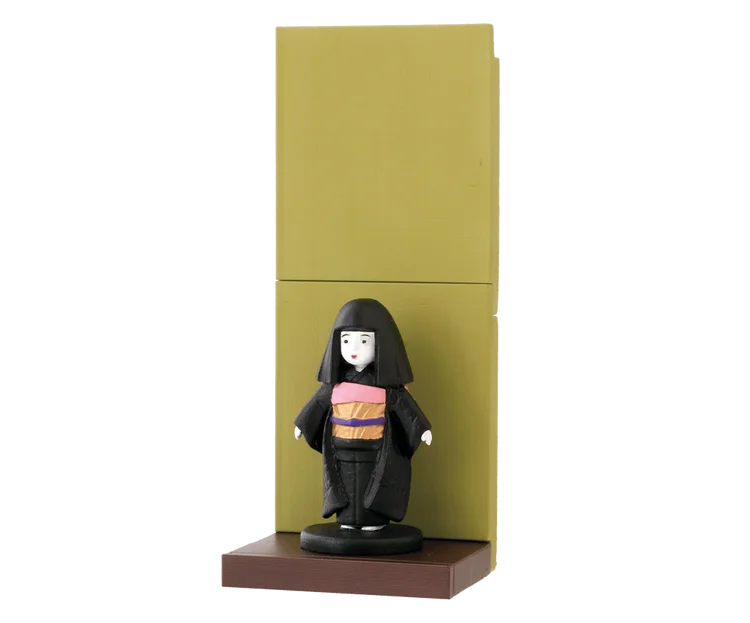 Checkered doll black