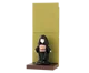Checkered doll black