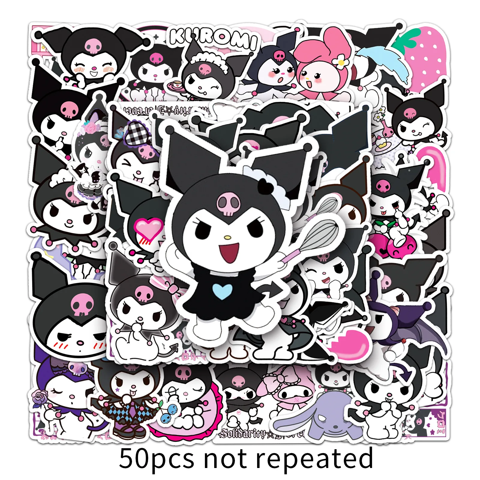50pcs kuromi sticker