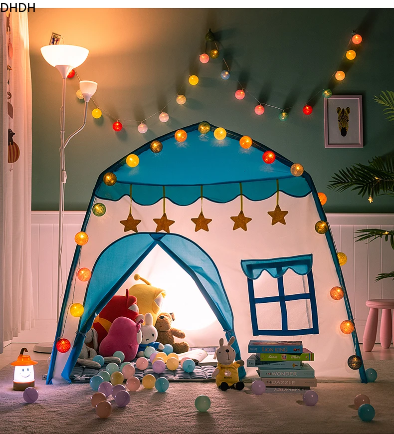 Tipi castillo de princesa plegable para juegos infantiles - imagen 3